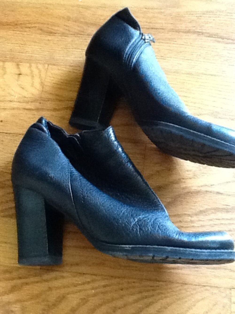 Franco Sarto Black Ankle Boots